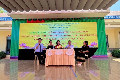 CHUYÊN ĐỀ: NÂNG CAO HIỆU QUẢ PHỐI HỢP GIỮA GIA ĐÌNH – NHÀ TRƯỜNG – CHÍNH QUYỀN ĐỊA PHƯƠNG TRONG CÔNG TÁC GIÁO DỤC HỌC SINH