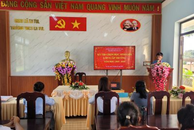Khai mạc kì thi tuyển chọn học sinh giỏi