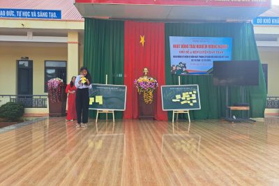 HOẠT ĐỘNG TRẢI NGHIỆM – HƯỚNG NGHIỆP THÁNG 12