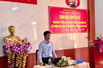 CHI BỘ TRƯỜNG THCS EA TUL TỔ CHỨC SINH HOẠT CHUYÊN ĐỀ