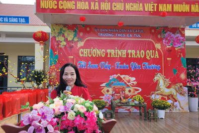 TRƯỜNG THCS EA TUL TỔ CHỨC CHƯƠNG TRÌNH “TẾT SUM VẦY – XUÂN YÊU THƯƠNG”